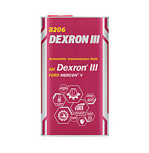 Трансмісійна олива MANNOL Dexron III Automatic Plus 4 л метал 8206