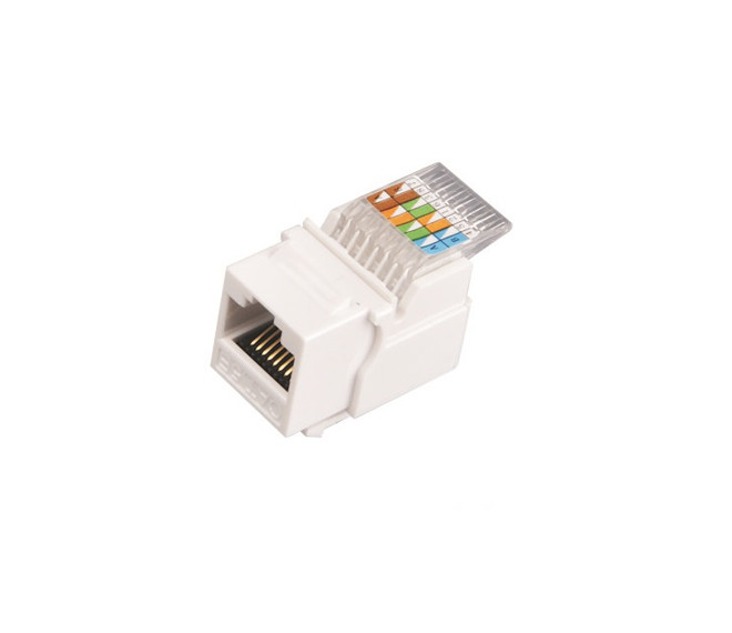 Модуль KeyStone RJ45 UTP, кат.5e, вузький, Slim, фото 1