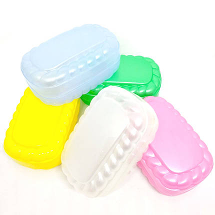 Мильниця пластикова Ідея дорожня «Косичка», фото 1