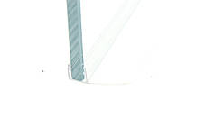 Ущільнювач для душової кабіни, прозорий, бічний, довжина 2,2 м. Вія 25 мм., фото 3