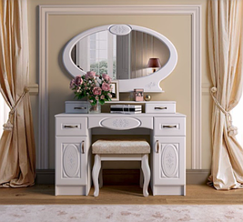 Туалетний стіл з дзеркалом Василина Майстер Форм купити в Одесі, Україні