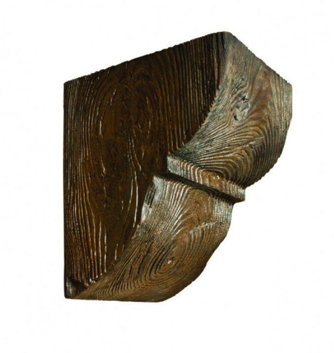 Консоль EQ 015 classic темна 19х17 , лепний декор із поліуретану