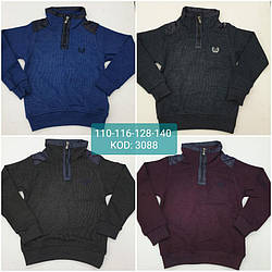 Кофта спортивна на блискавці з капюшоном і манжетами на рукавах, для хлопчика, Fagis