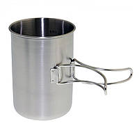 Кухоль Tatonka колір металік 4074.000 Handle Mug 850