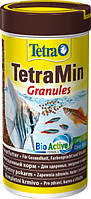 Корм Tetra Min Granules для аквариумных рыб в гранулах 250 мл 4004218139749