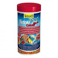 Корм Tetra Pro Colour для аквариумных рыб в чипсах, для окраса 250 мл 4004218140677