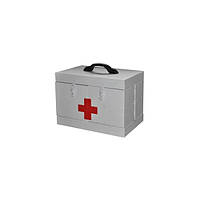 Сумка парамедика, медична сумка швидкої допомоги, саквояж доктора алюмінієвий СМСП-01 Заповіт