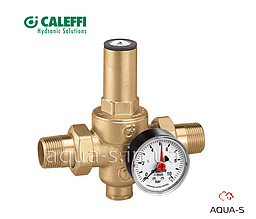 Редуктор тиску води Caleffi DN 1/2" (PN 25) мембранний статитка-динаміка до 80 °C (Італія) 536040