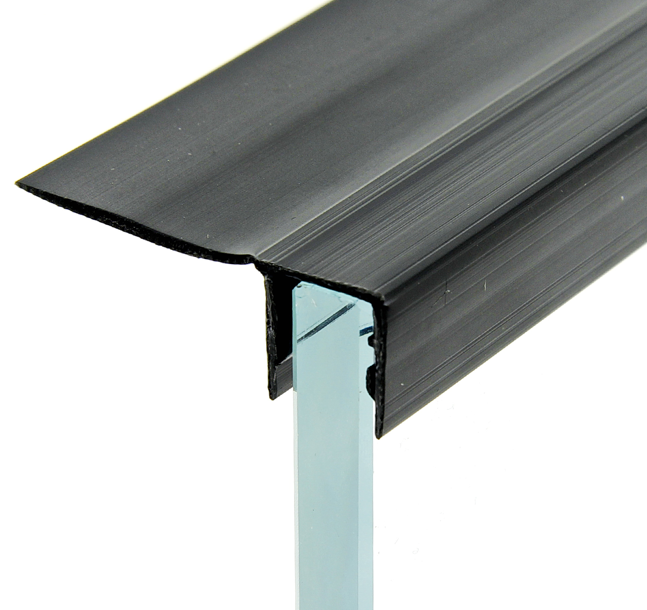 Уплотнитель для душевой кабины черный, боковой ( ВФ08А 22 БЛ ) длина 2 ...