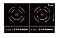 Плита настільна індукційна на 2 конфорки Domotec MS-5862 4000W, фото 2