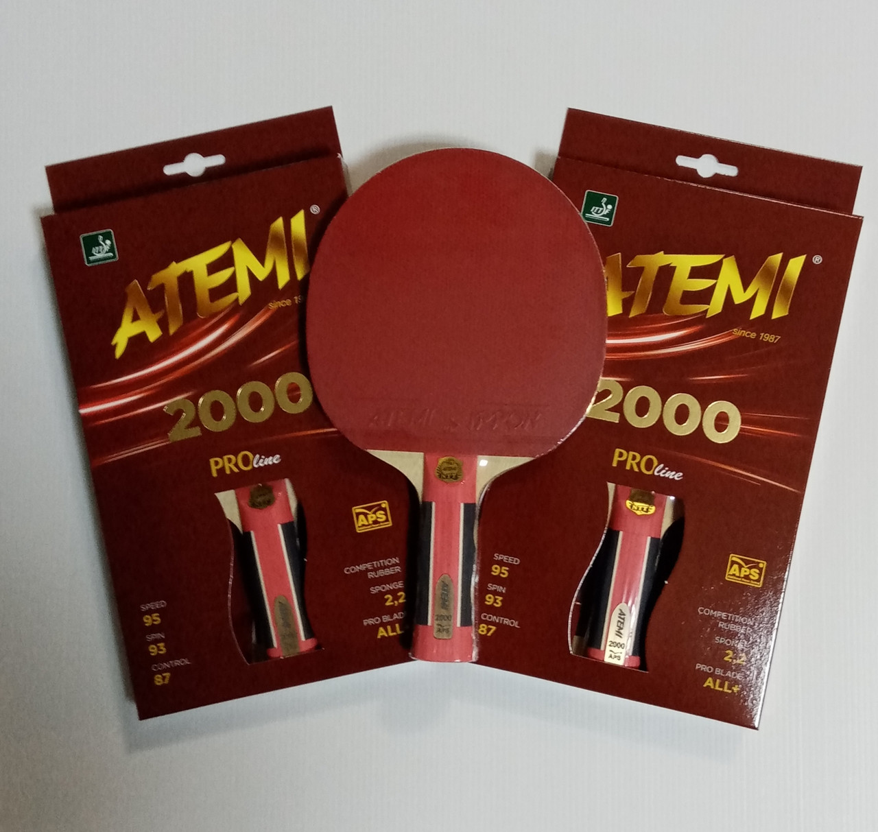 Ракетки для настольного тенниса Atemi 2000, Ракетка н/т ATEMI - фото 1 - id-p504056280