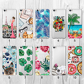 Силіконовий чохол з малюнком для Xiaomi Mi5 / Mi5 Standard (new collection)
