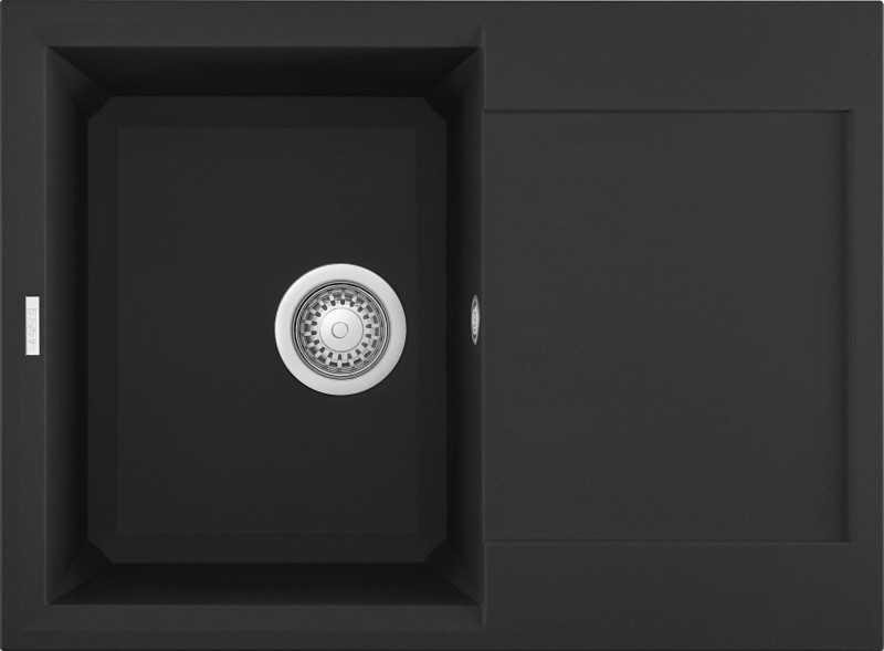 Кухонна мийка ELLECI EASY 135 NERO 40, фото 1