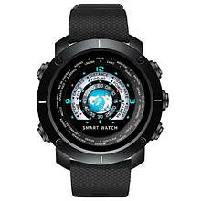 Часы наручные, смарт-браслет Skmei W30, черные в металлическом боксе