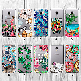 Силіконовий чохол із малюнком для Meizu MX6 (new collection)