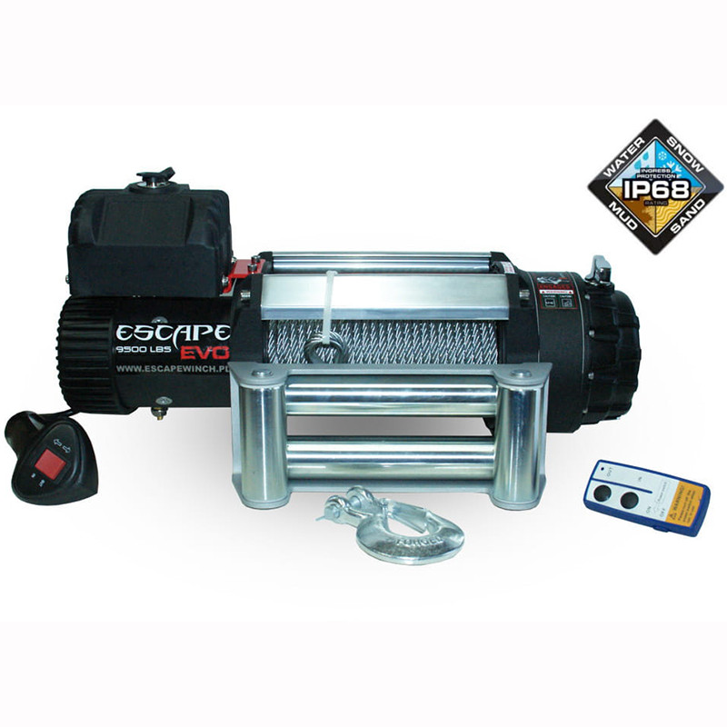 Лебедка Электрическая 4,3 Т ESCAPE EVO 9500 Lbs IP68 Электролебедка ...