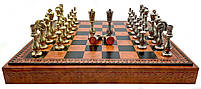 Подарунковий комплект Italfama шахи, шашки, нарди 81M+212L, фото 3