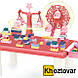 Дитячий ігровий столик для конструктора RunRun Block World, фото 4