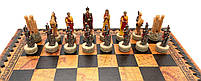 Подарунковий набір Italfama Battle of Troy (шахмати + шашки), фото 3