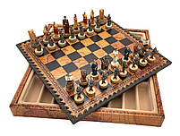 Подарунковий набір Italfama Battle of Troy (шахмати + шашки), фото 2