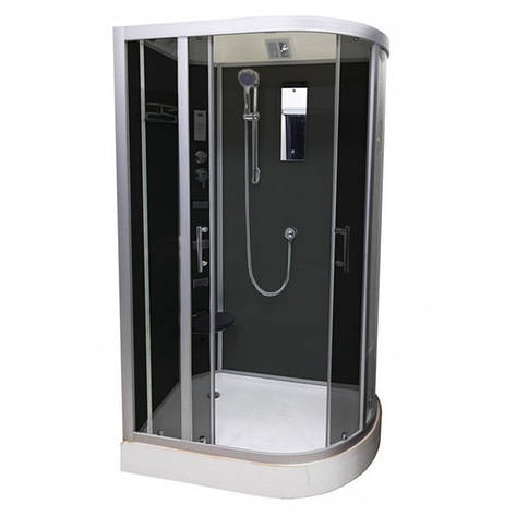 Душовий бокс Veronis BN-5-120 GR (L) 120х80х220, фото 1