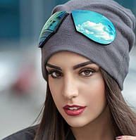 Супершорстка однотонна з знімними окулярами