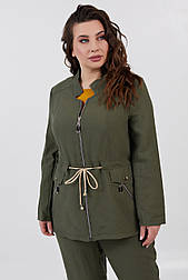 Жакет жіночий Аліса хакі 50 (100501) 52