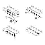А9W2. Профіль врізний (16мм). Білий. 2 м, фото 3