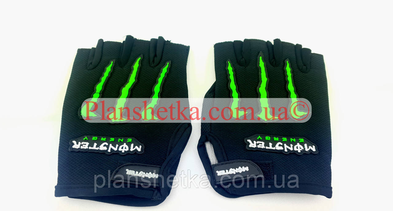 Мотоперчатки YM001-15 (короткі) чорні