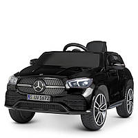 Дитячий електромобіль Mercedes (2 мотори по 45W, МР3, USB) Джип Bambi M 4563EBLRS-2 Чорний