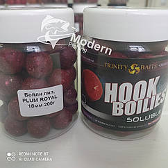 БОЙЛИ НАСАДОЧНІ РОЗЧИННІ TRINITY BAITS PLUM ROYAL"18мм.200гр
