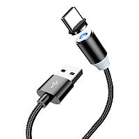 Магнитный кабель Kaku KSC-306 USB - Type-C 1m - Black