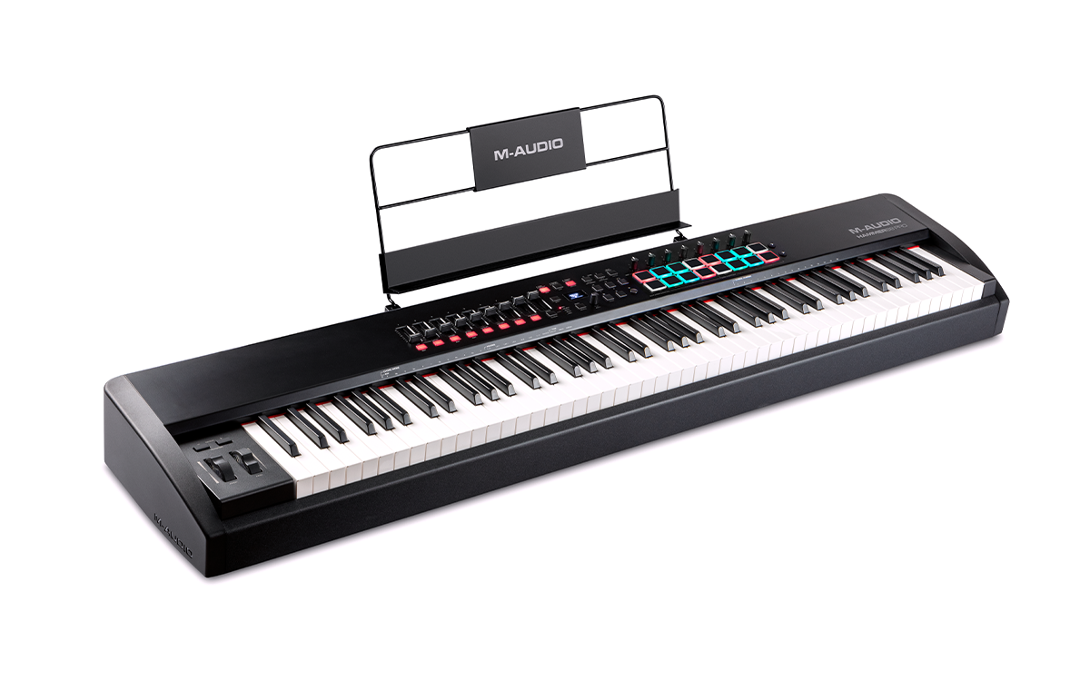MIDI-клавиатура с молоточковой механикой M-AUDIO Hammer 88 Pro - фото 1 - id-p1372123171