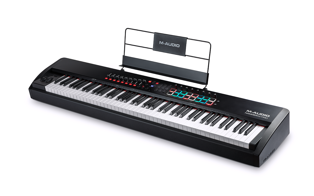 MIDI-клавиатура с молоточковой механикой M-AUDIO Hammer 88 Pro - фото 5 - id-p1372123171