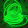 LED світлодіодний неон NEON зелений 12В 2835 12V 12W/m IP65 8*16mm, фото 5
