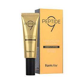 Крем для глаз з пептидами Farmstay Peptide 9 Super Vitalizing Eye Cream 50 мл