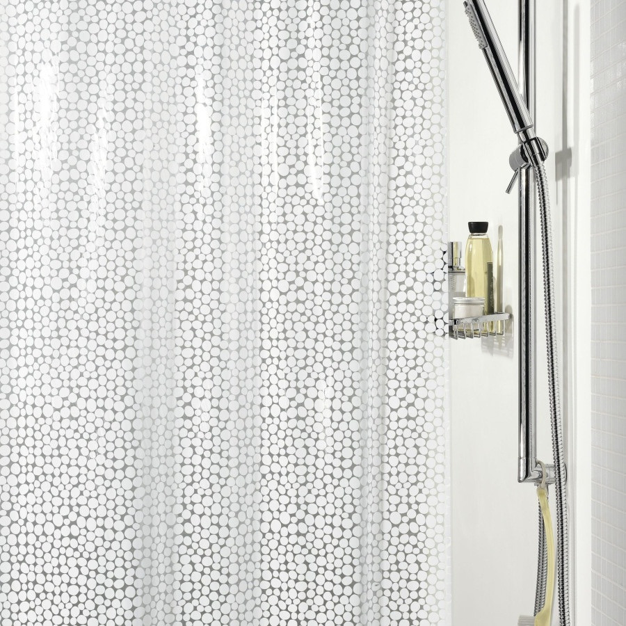 Шторка для ванної та душу Spirella Galet 180x200 см, водовідштовхувальна PEVA, 10.13028
