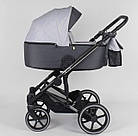 Дитяча коляска 2 в 1 Expander EXEO EX-21002 (1) колір Silver, тканина з водовідштовхувальним просоченням, фото 4