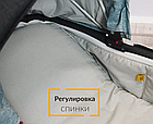 Дитяча коляска 2 в 1 Expander EXEO EX-21002 (1) колір Silver, тканина з водовідштовхувальним просоченням, фото 9