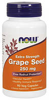 Grape Seed 250 mg Extra Strength NOW, 90 капсул
