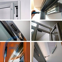 Установка электромагнитного замка