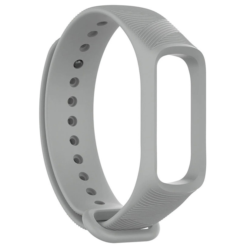 Ремінець Twill Silicone Strap для Samsung Galaxy Fit E (R375) Grey