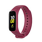 Ремінець Twill Silicone Strap для Samsung Galaxy Fit E (R375) Rose, фото 3