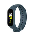 Ремінець Twill Silicone Strap для Samsung Galaxy Fit E (R375) Blue, фото 4