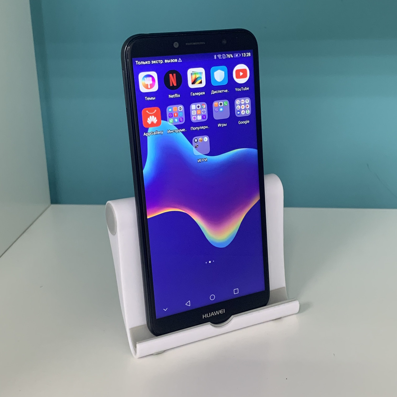 БУ смартфон HUAWEI Y6 Prime 2018 3/32GB чорний