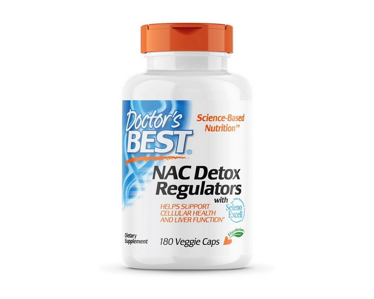 NAC Detox Regulators 180 veg caps