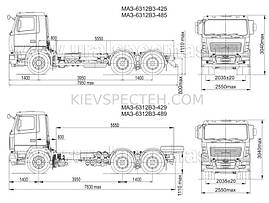 Вакуумна машина SPEC-12 на шасі МАЗ-6312, фото 3
