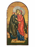 Икона Иоаким и Анна Святые (на дереве Храмовая) 600*1200 мм