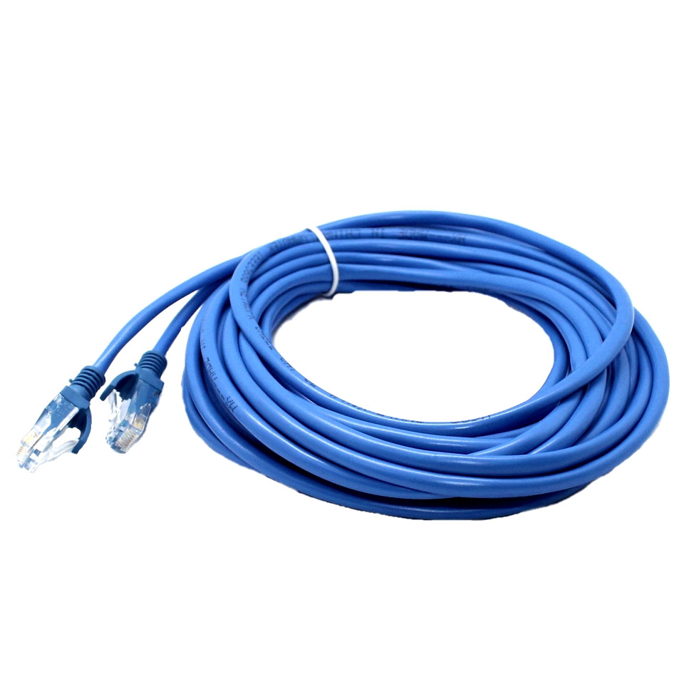 Патч-корд LAN 1.5 м RJ-45 CAT 5 Сетевой кабель UTP витая пара для интернета и роутера - фото 2 - id-p1333395968