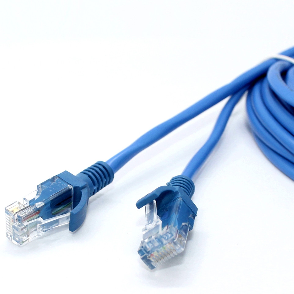 Патч-корд LAN 1.5 м RJ-45 CAT 5 Сетевой кабель UTP витая пара для интернета и роутера - фото 3 - id-p1333395968